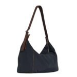 The Row E/W Logan Bag Dark Navy