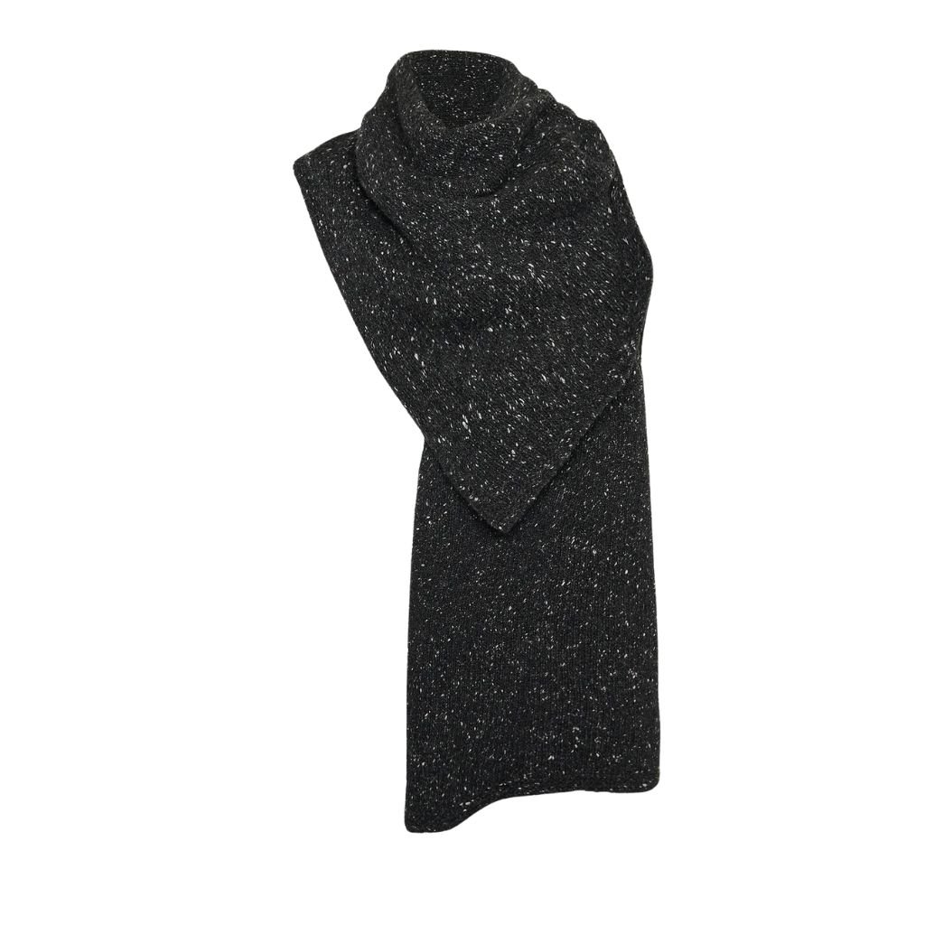 22 The Row Mantia Scarf Charcoal Melange