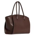The Row Marlo 12 Bag Deep Brown