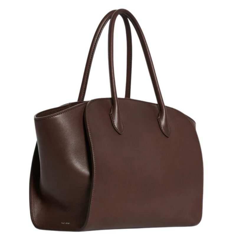 The Row Marlo 12 Bag Deep Brown