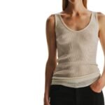 The Row Danel Tank Top Ivory