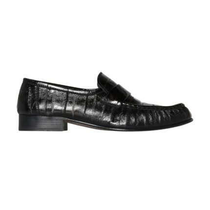 The Row Soft Loafer Black
