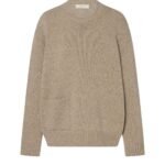 The Row Mirtle Sweater Light Pebble