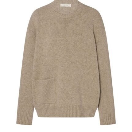 The Row Mirtle Sweater Light Pebble
