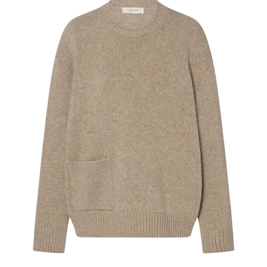 22 The Row Mirtle Sweater Light Pebble
