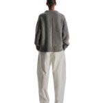 The Row Ophelia Sweater Grey Melange
