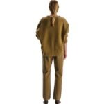 The Row Duvan Pant Pewter Grey Taupe