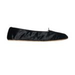 The Row Round Ballet Flat Black