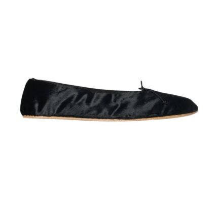 The Row Round Ballet Flat Black