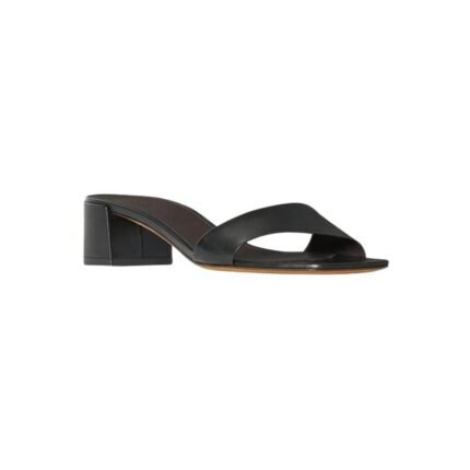The Row New Chocolate Slide Black