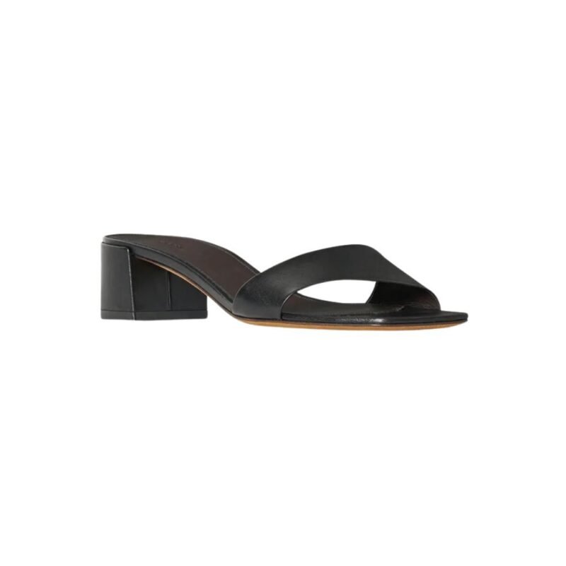 The Row New Chocolate Slide Black