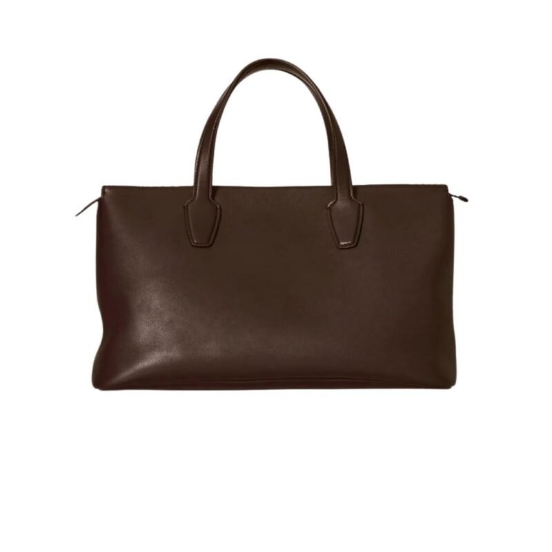 The Row Marcel Bag Deep Brown