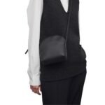 The Row N/S Annie Crossbody Bag Black