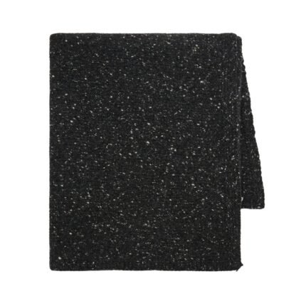 The Row Mantia Scarf Charcoal Melange