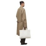 The Row Sisal Shopper Optical White