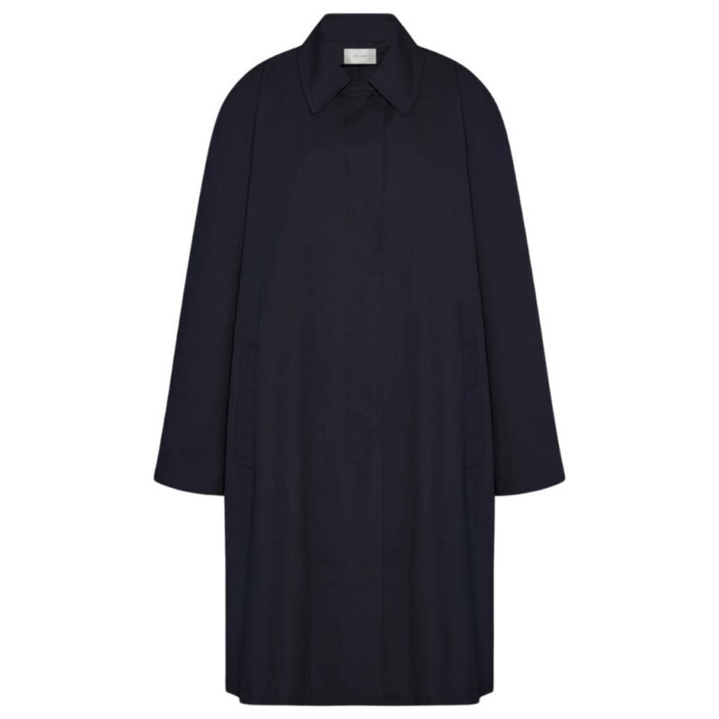 The Row Dayton Coat Dark Navy