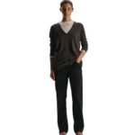 The Row Pruce Top Brown Melange