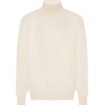 The Row Orly Turtleneck Ivory