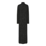 The Row Melani Dress Charcoal Melange