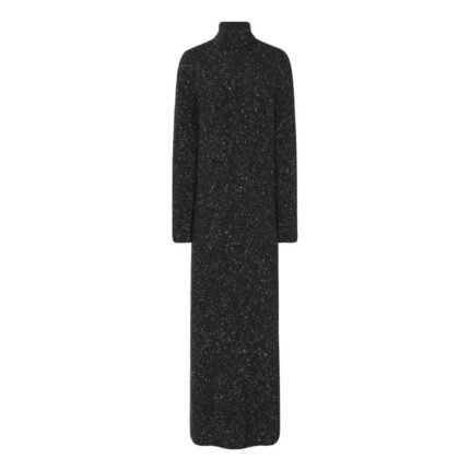 The Row Melani Dress Charcoal Melange