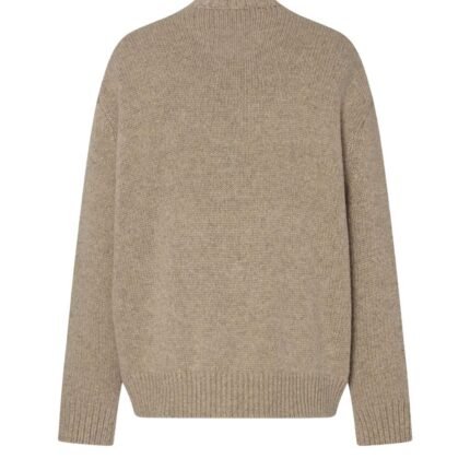 The Row Mirtle Sweater Light Pebble