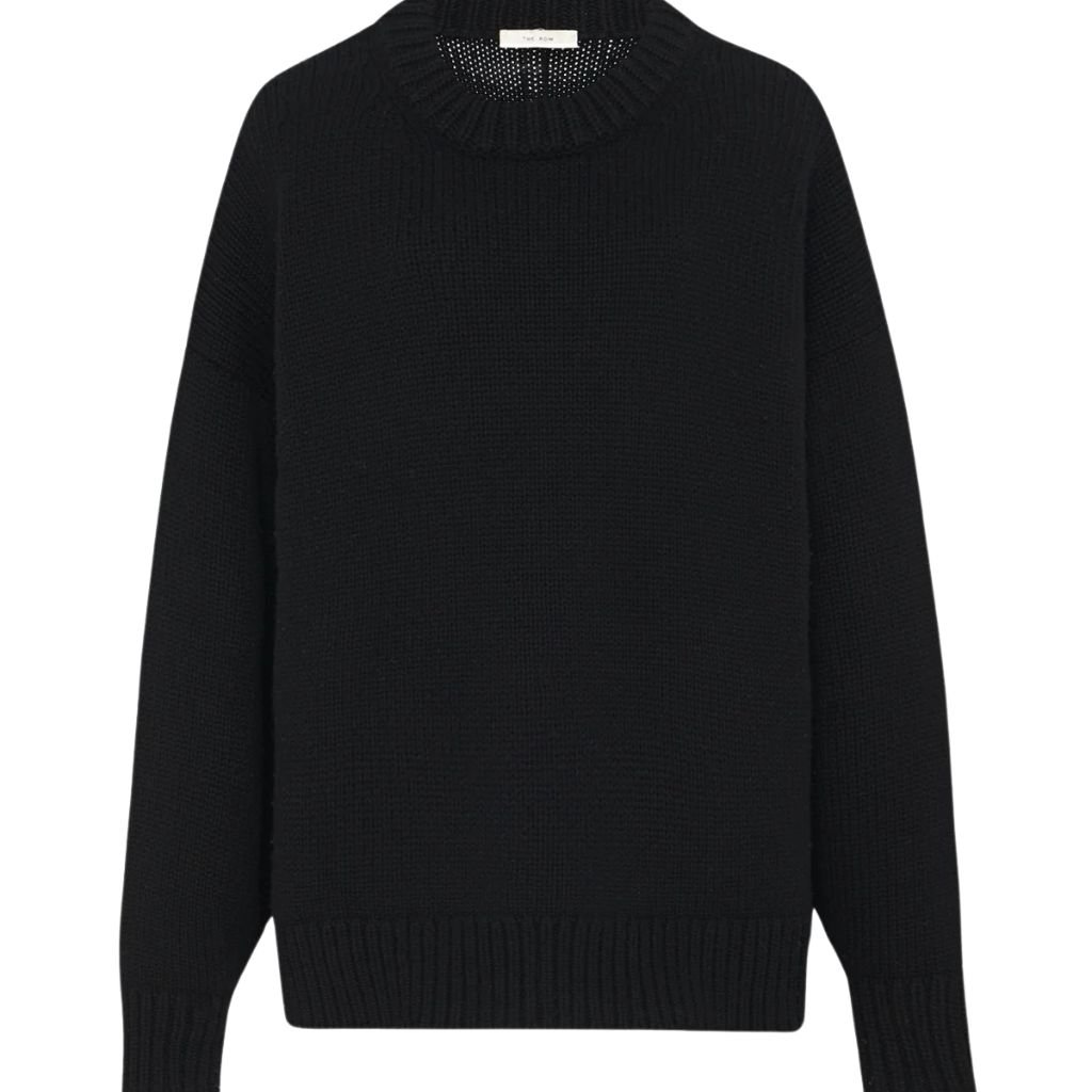 23 The Row Ophelia Sweater Black