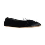 The Row Round Ballet Flat Black