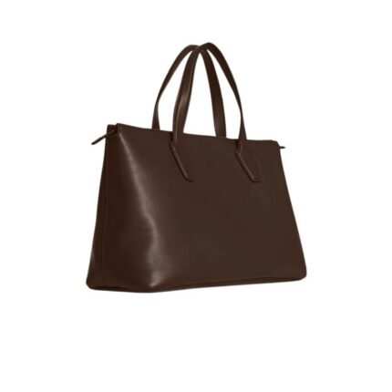 The Row Marcel Bag Deep Brown