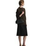 The Row Small E/W India Bag Black