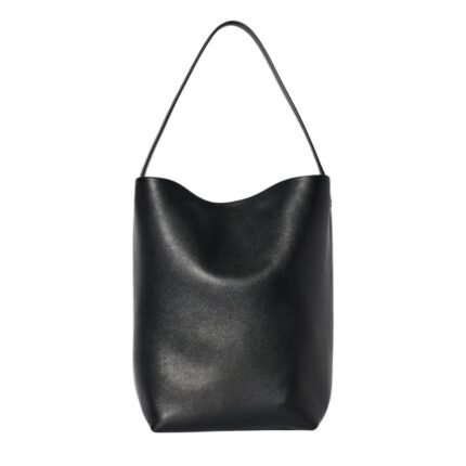 The Row Medium N/S Park Tote Bag Black