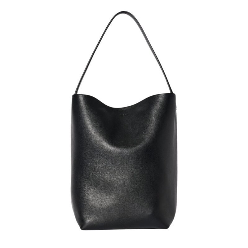 The Row Medium N/S Park Tote Bag Black