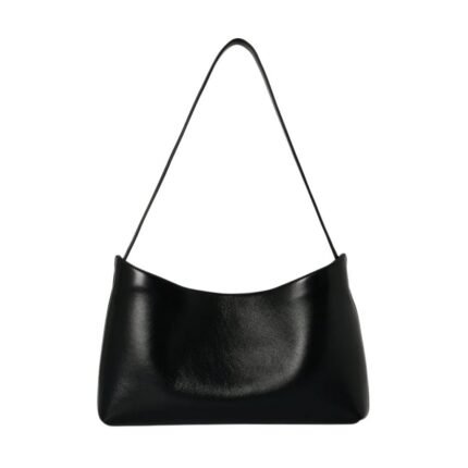 The Row Alma Baguette Black