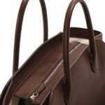 The Row Marlo 12 Bag Deep Brown