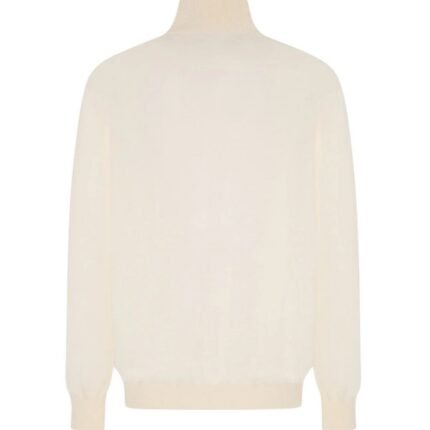 The Row Orly Turtleneck Ivory