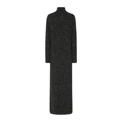 The Row Melani Dress Charcoal Melange