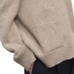 The Row Mirtle Sweater Light Pebble
