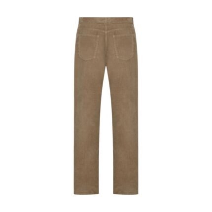 The Row Dinni Pant Brown Linen