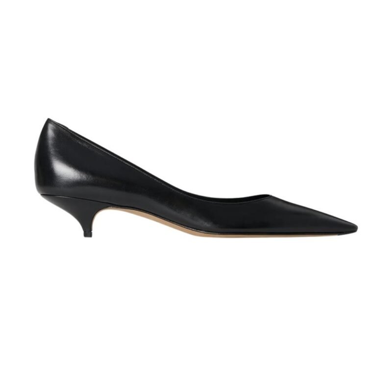 The Row Liisa Kitten Two Heel Black