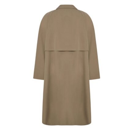 The Row Emma Coat Grey Taupe