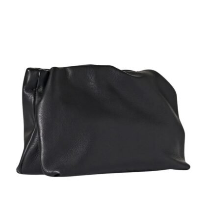 The Row Bourse Clutch Bag Black