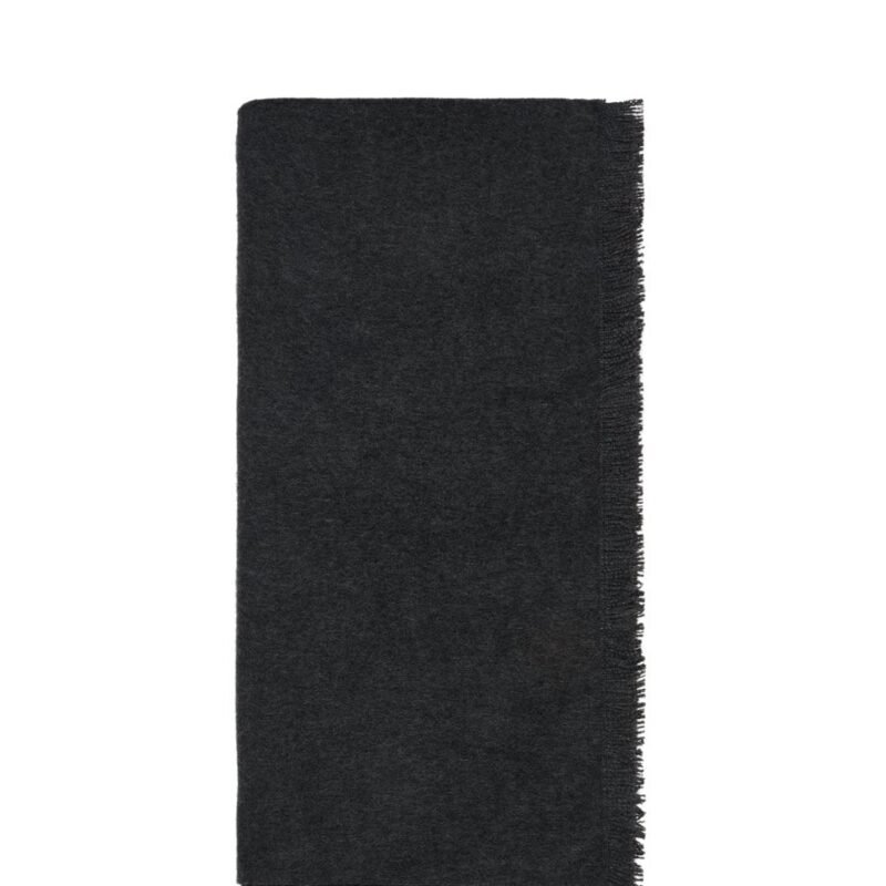 The Row Ingo Scarf Charcoal
