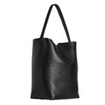 The Row Medium N/S Park Tote Bag Black