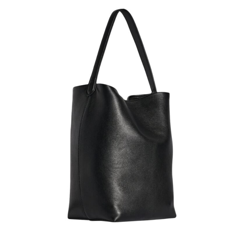 The Row Medium N/S Park Tote Bag Black