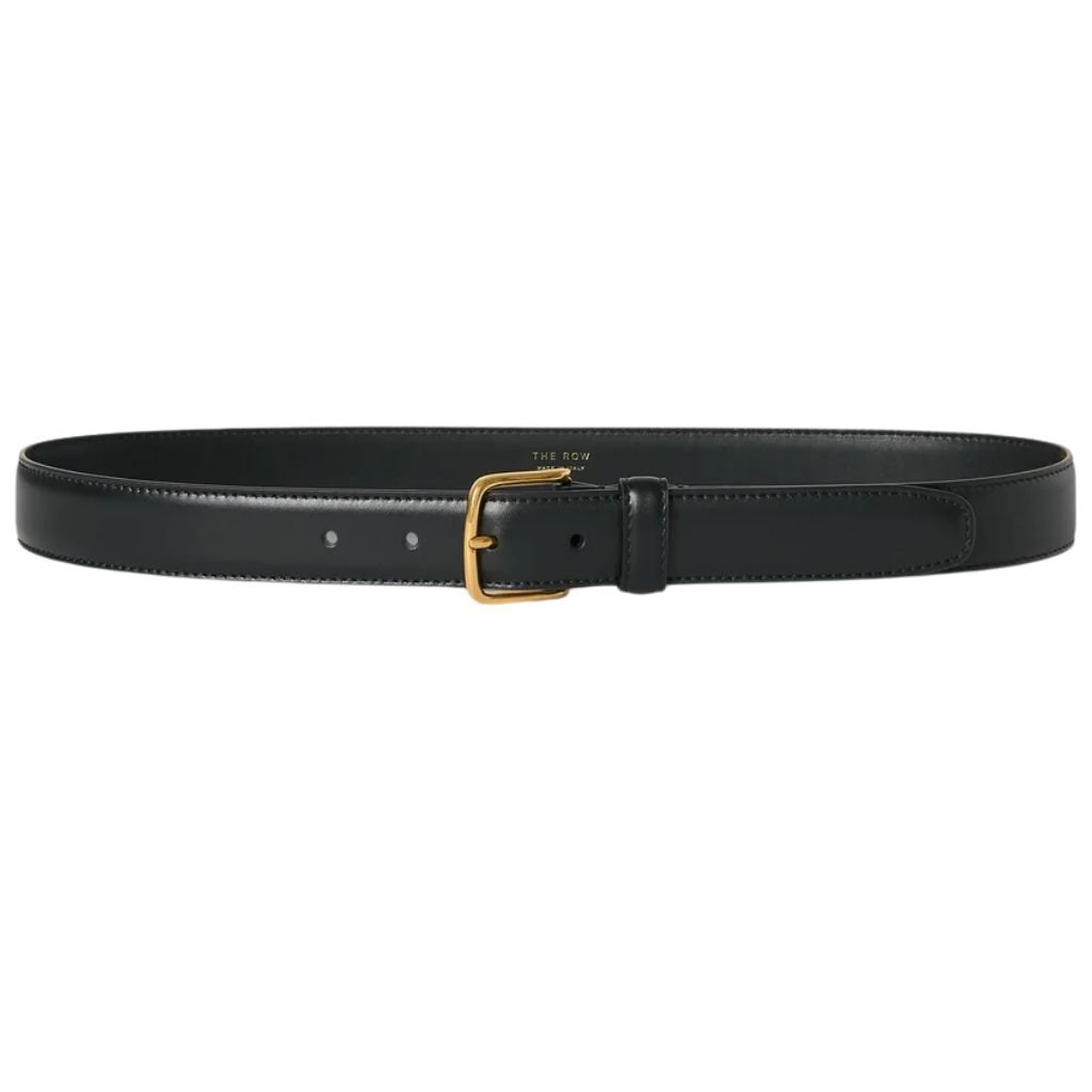 25 The Row Classic Belt Black