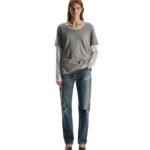 The Row Pirro T-Shirt Light Grey Melange