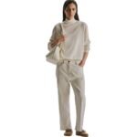 The Row Orly Turtleneck Ivory