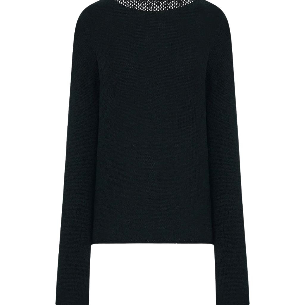 25 The Row Omiko Top Black