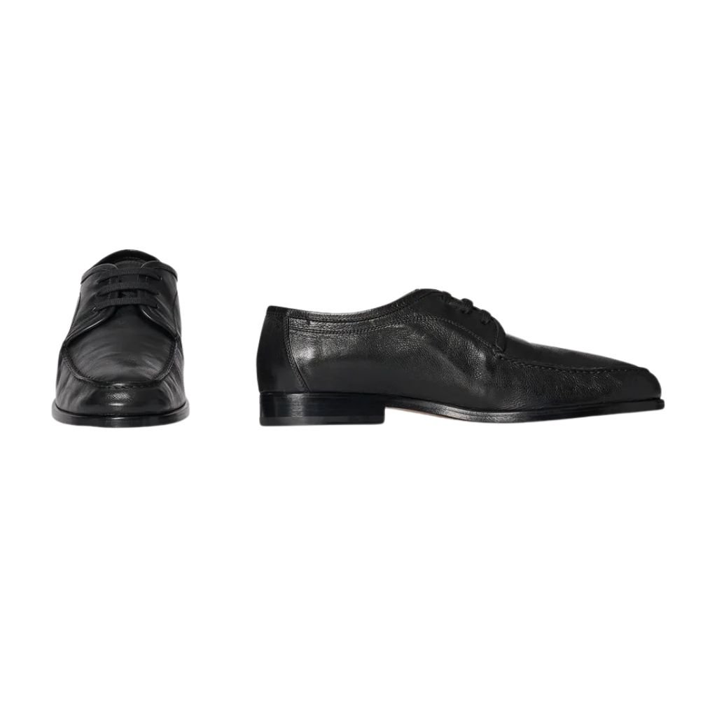 25 The Row Nino Derby Shoe Black