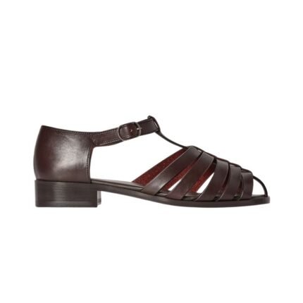The Row Phoebe Sandal Chocolate