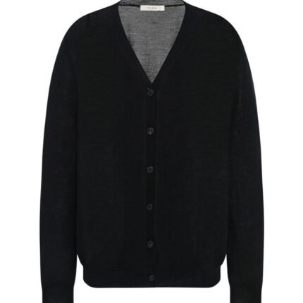 The Row Nilas Cardigan Black